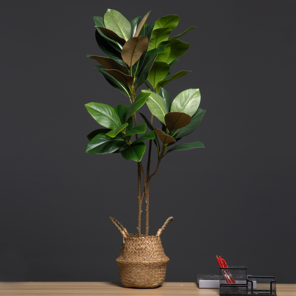 Dracaena Marginata - 105cm 2 포크 대형 인공 식물
