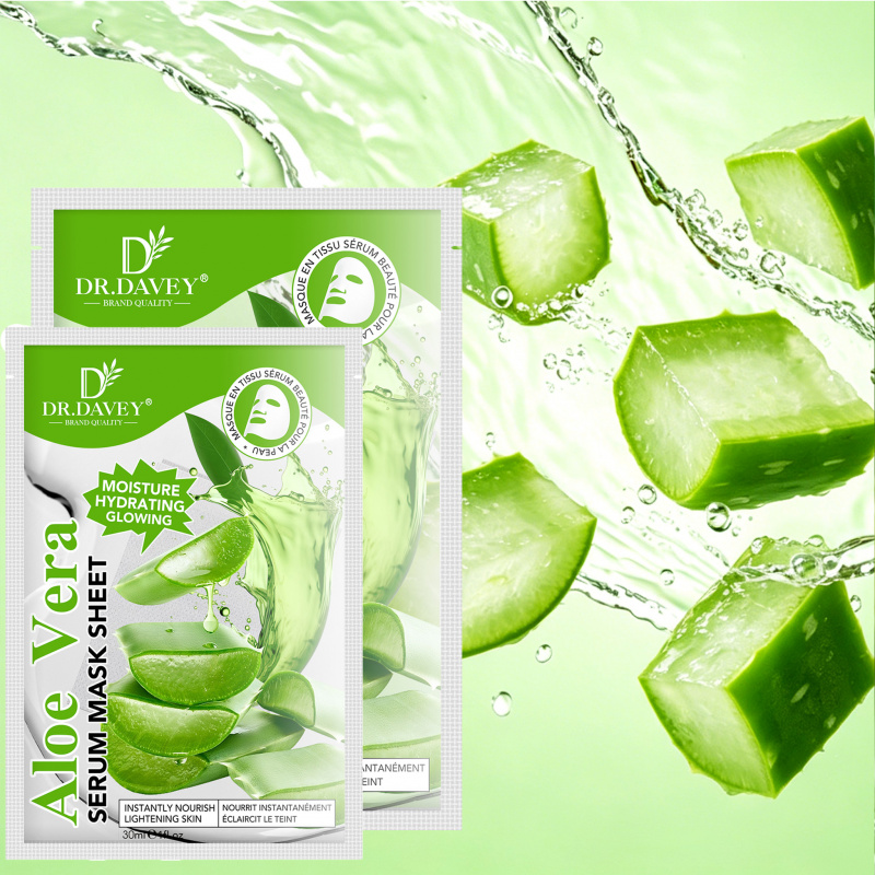 알로에 베라 세럼 페이셜 마스크 시트 피부 케어 보습  - Aloe Vera Pot 리뷰 및 가격