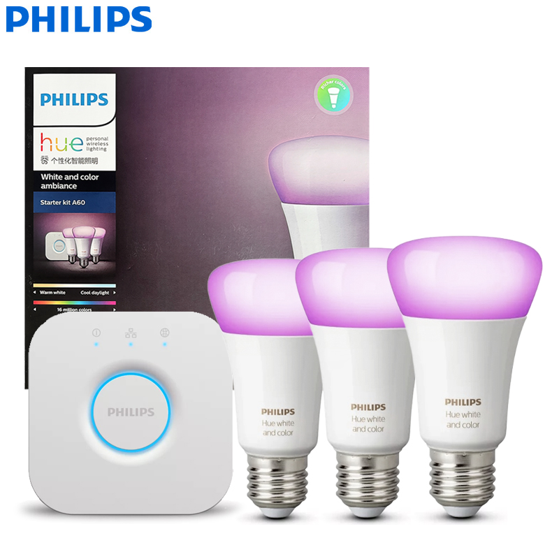 필립스 Hue 스마트 조명 스타터 키트 E27 60W  - Philips Light Hue Color 리뷰 및 가격