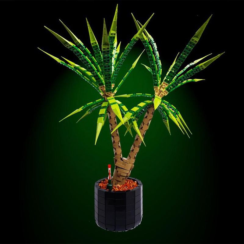 1961PCS MOC 중세 성 드라카나 마르미나타 드래 - Dracaena Marginata 리뷰 및 가격