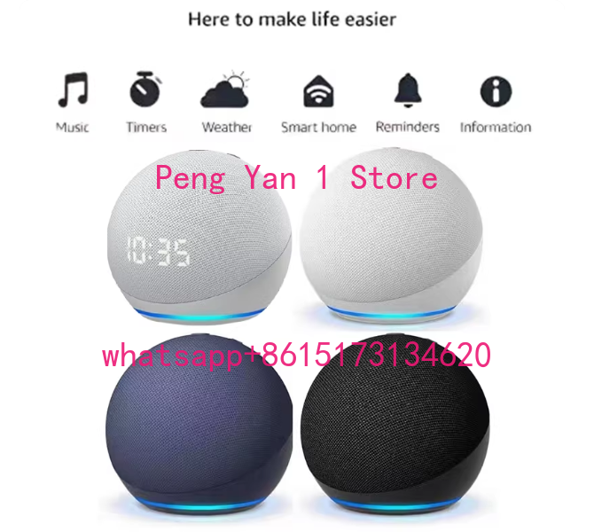 아마존 스마트 스피커 아마존 에코닷 5세대 시계 에디션 - Amazon Speaker Echo Dot 5 리뷰 및 가격