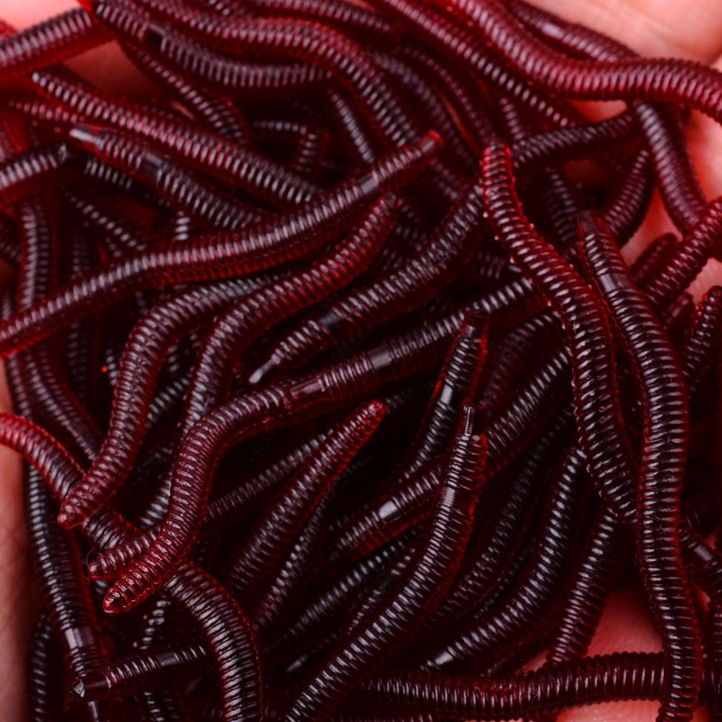 실물 같은 붉은 벌레 소프트 루어, 지렁이 낚시 루어, - Aglaonema Red 리뷰 및 가격