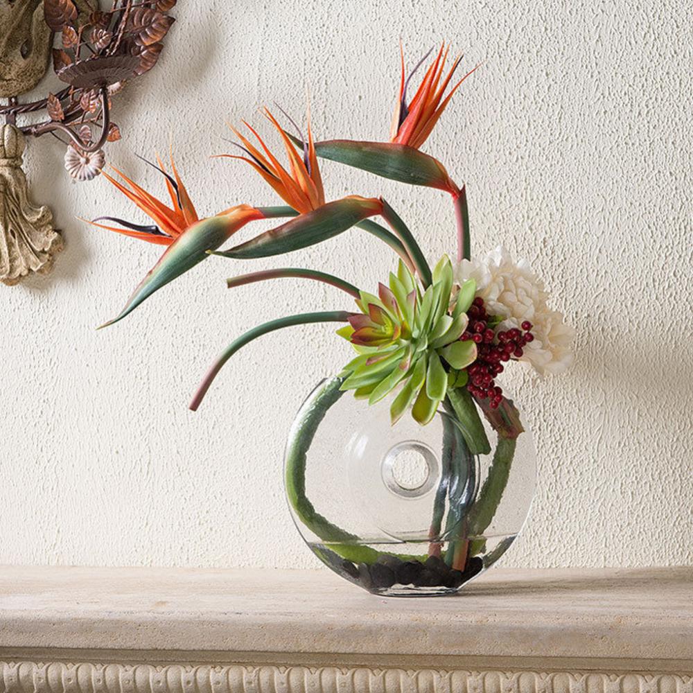 1pc 80cm 꽃 천국의 새 인공 꽃 가짜 식물 St - Bird Paradise Strelitzia 리뷰 및 가격