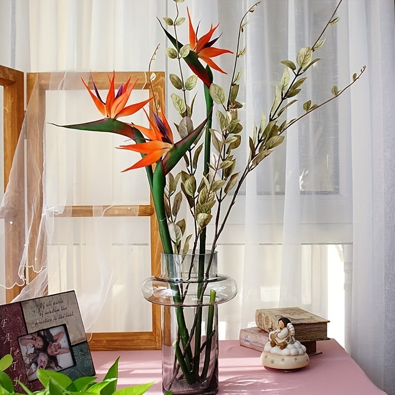 3Pcs 인공 천국 새 꽃, 낙원의 가짜 새 Strel - Bird Paradise Strelitzia 리뷰 및 가격