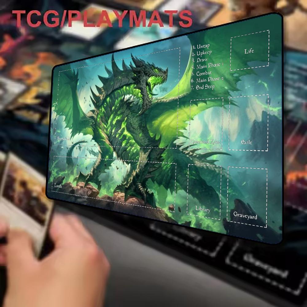 다크 퍼플 피닉스 플레이매트 TCG 카드 게임 매트 대 - Tradescantia Purple 리뷰 및 가격