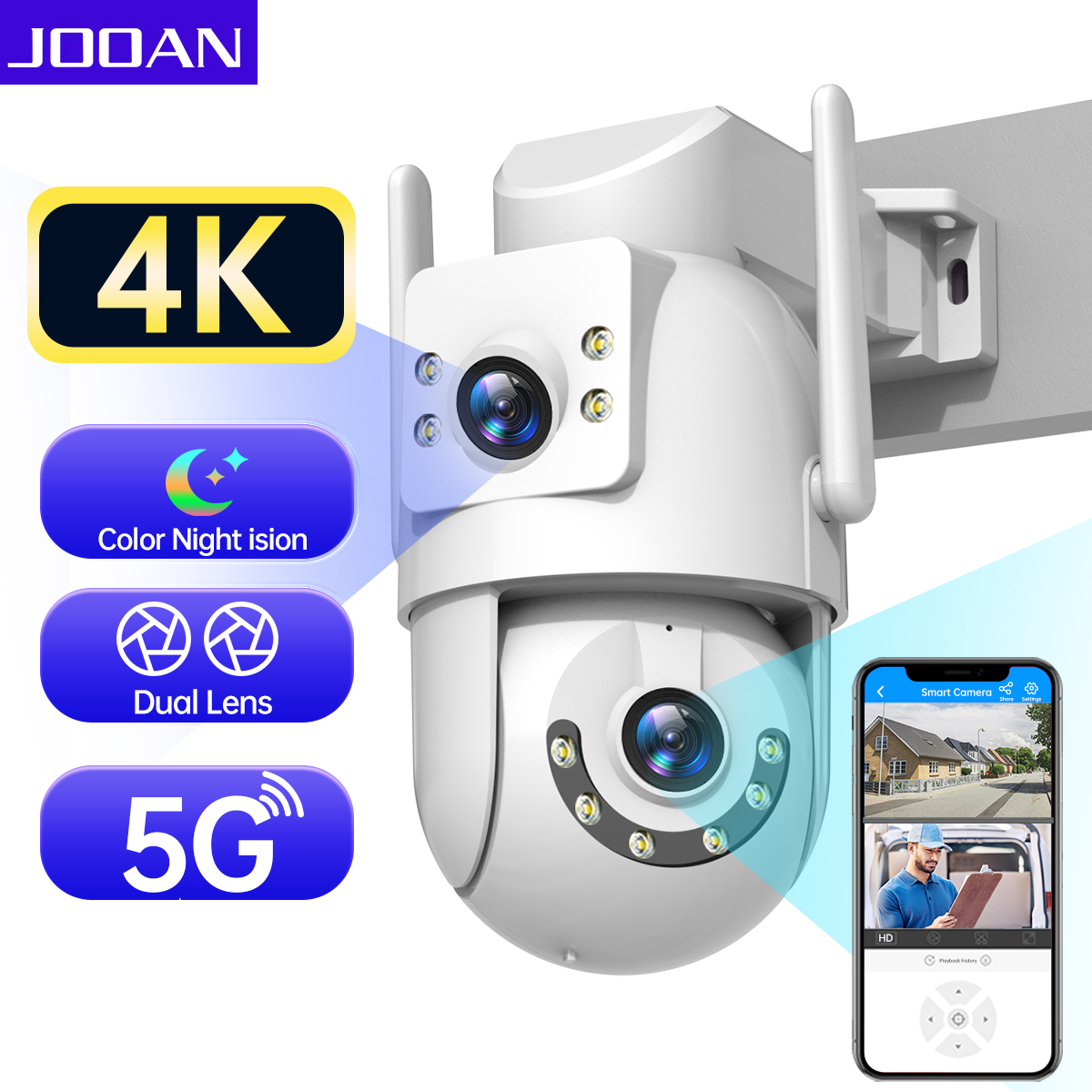 Jooan 4K 8MP HD Wifi PTZ 카메라 야 - Eufy Camera E220 리뷰 및 가격