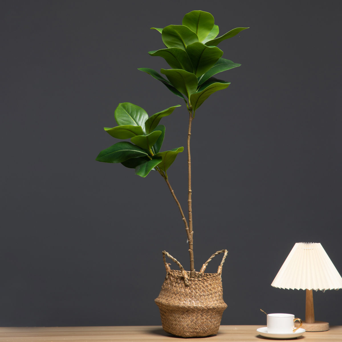 105cm 2 포크 대형 인공 식물 가짜 목련 나무 가 - Dracaena Marginata 리뷰 및 가격