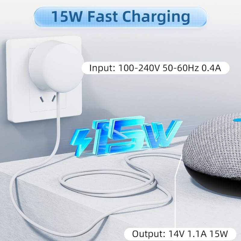 구글 홈 허브 네스트 미니 스피커 전원 어댑터, 충전  - Google Speaker Nest Hub 리뷰 및 가격