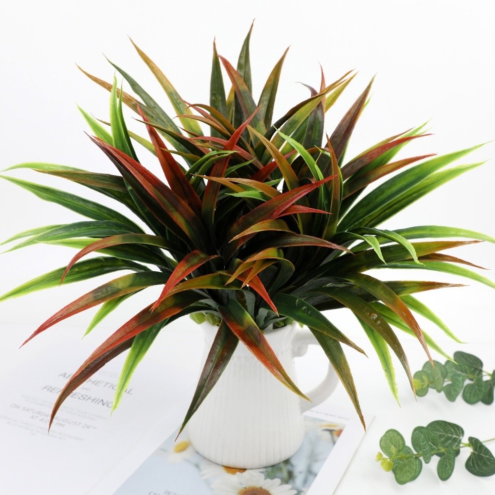 조경용 42cm 인조 난초 잎 시뮬레이션 플라스틱 가짜 - Spider Plant Hanging 리뷰 및 가격